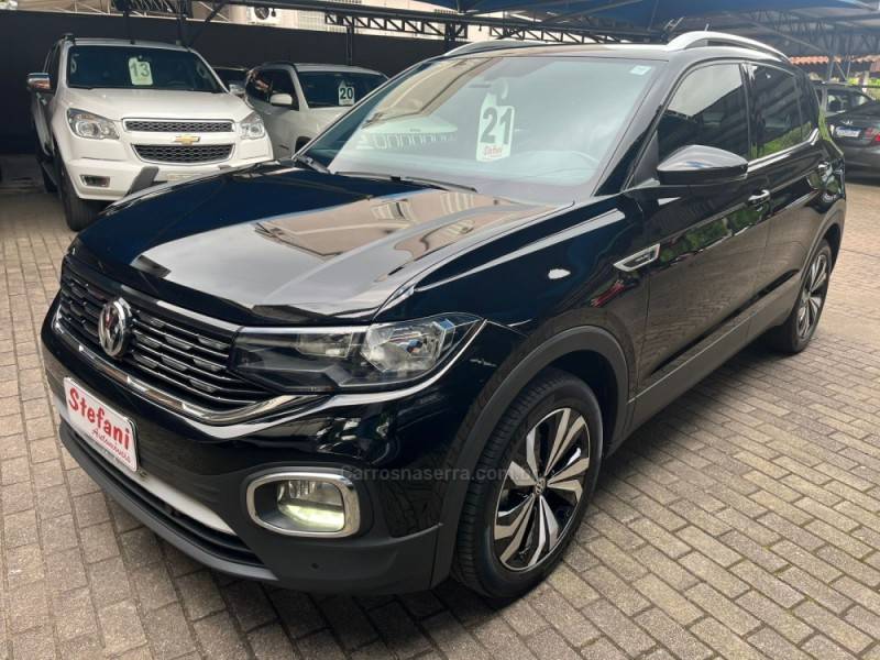 VOLKSWAGEN - T-CROSS - 2021/2021 - Preta - R$ 112.900,00