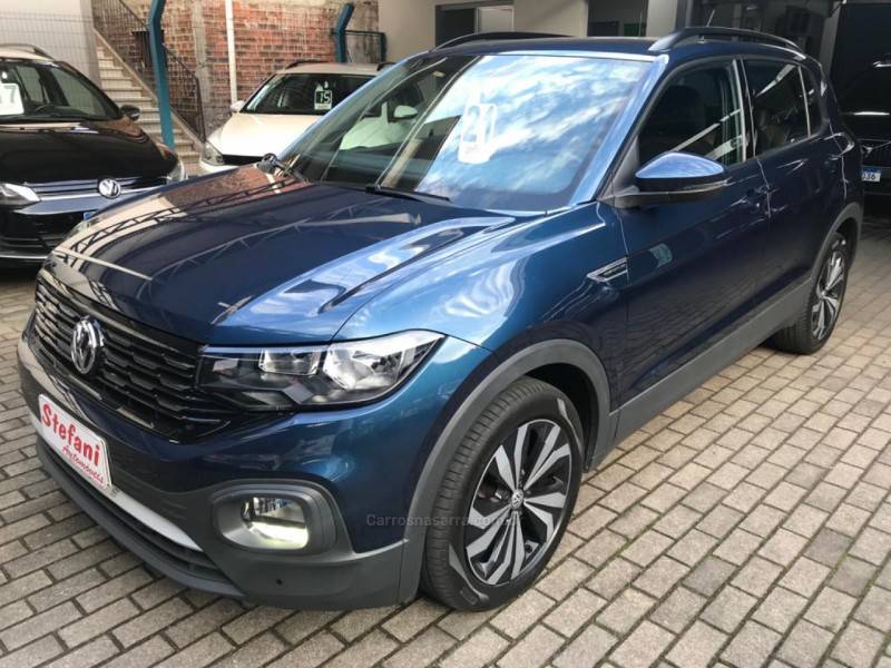 VOLKSWAGEN - T-CROSS - 2020/2021 - Azul - R$ 104.900,00