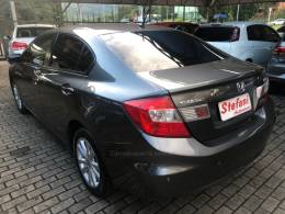 HONDA - CIVIC - 2013/2014 - Cinza - R$ 76.900,00