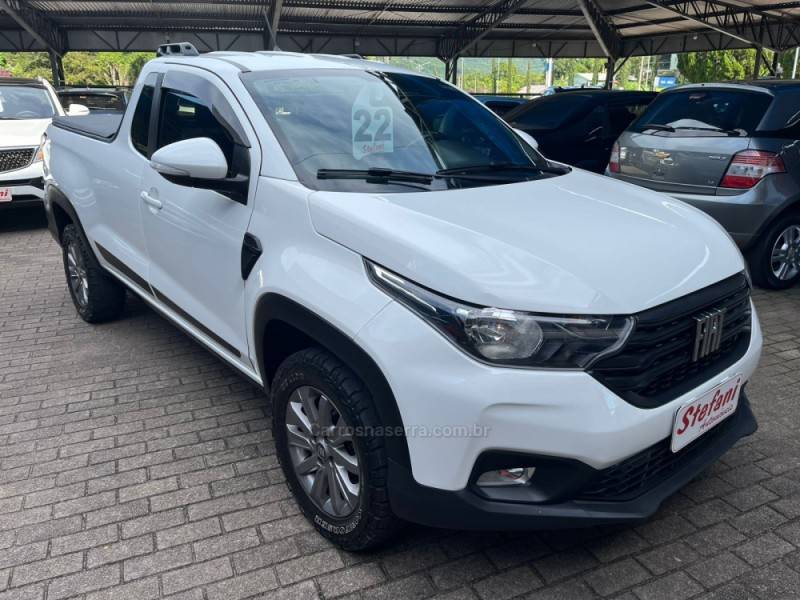 FIAT - STRADA - 2021/2022 - Branca - R$ 81.900,00